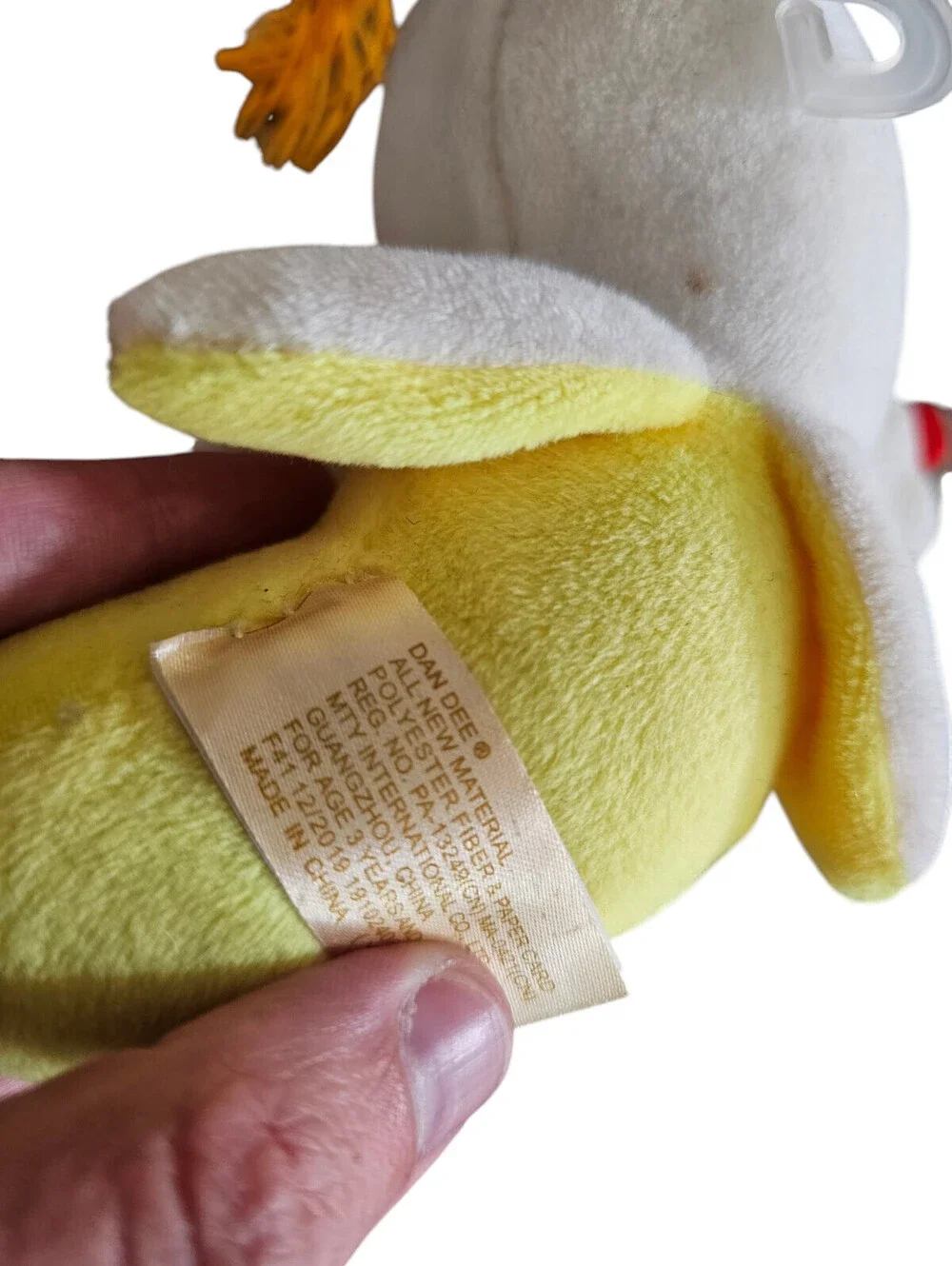 Dan Dee graduation banana plush keychain